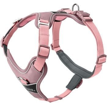 Hunter Geschirr Divo Up altrosa M Breathable Pet Harness & Leash Set