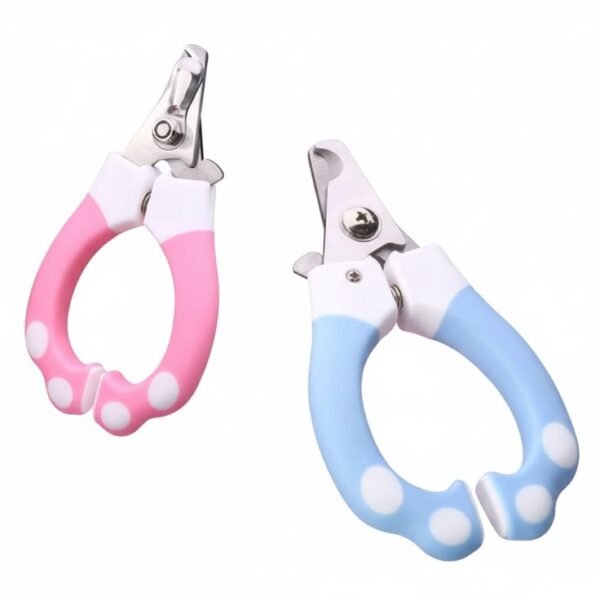 Tijeras Cortaúñas para Gatos y Perros 15 cm con Tope de Seguridad Mango Antideslizante Pet Nail Clipper