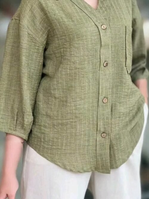Olive Pocket Shirt