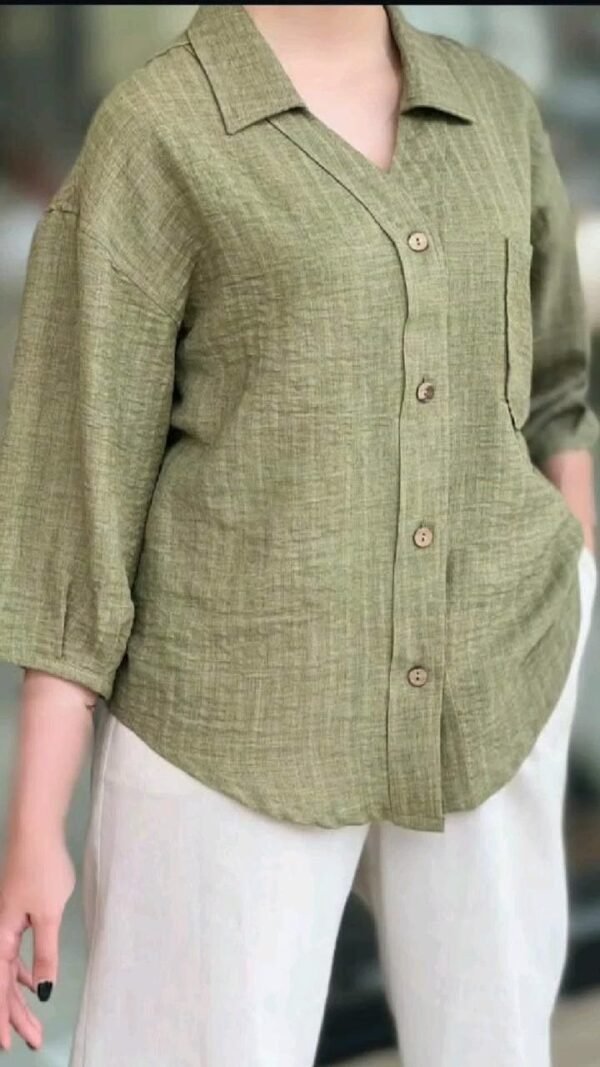 green outfit inspo Olive Pocket Shirt