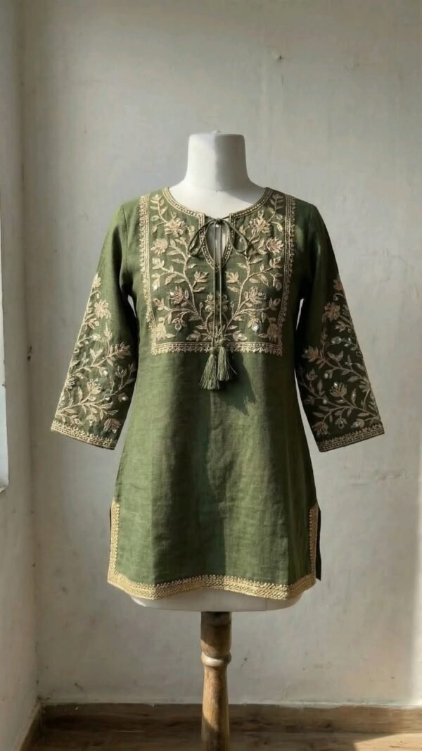 how was it please tell me in the comment_ Designer Olive Kurta
